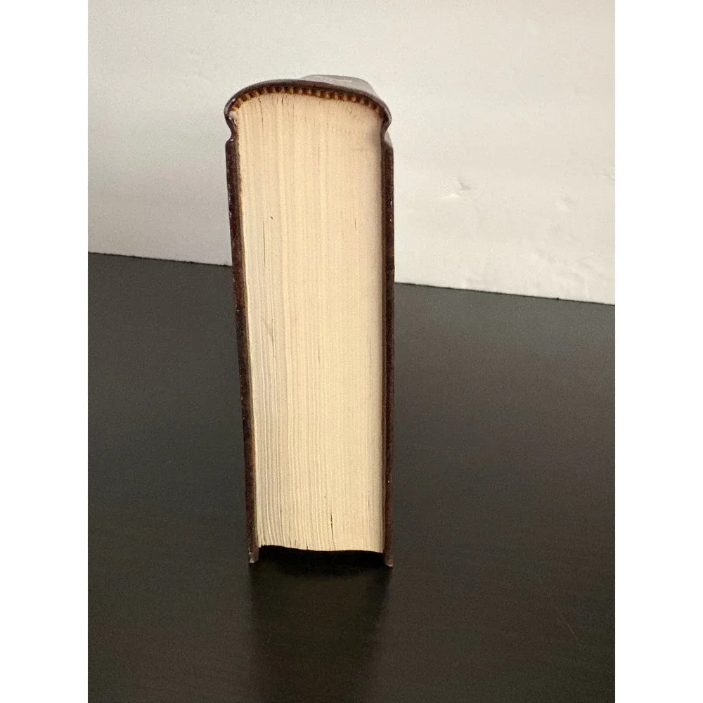 Moody Press Ryrie Study Bible KJV Brown Faux Leather 1978 Edition Hardcover